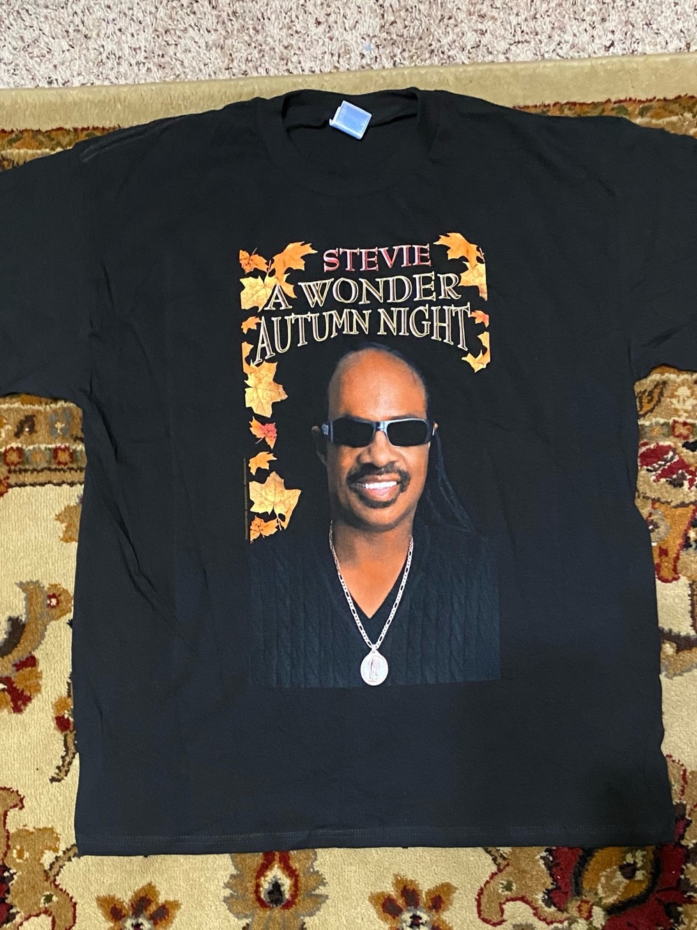 Vintage 2007 Stevie Wonder "A Wonder
Autumn Night" Shirt